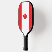 Canadese vlag pickleball paddle (Links)