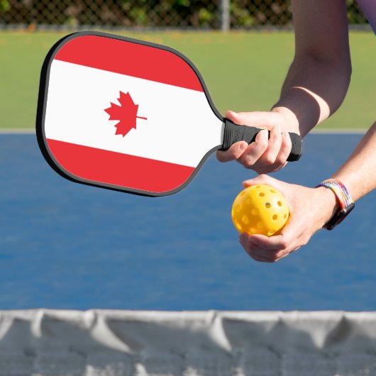 Canadese vlag pickleball paddle (Insitu)