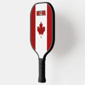 Canadese vlag pickleball paddle (Links)