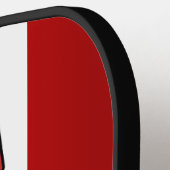 Canadese vlag pickleball paddle (Links Detail)