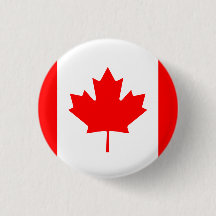 Canadese vlag pinback-knoppen