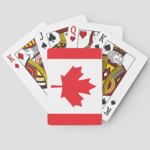 Canadese Vlag Pokerkaarten