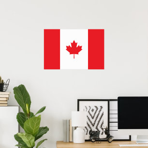 Canadese vlag poster