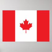 Canadese vlag poster (Voorkant)