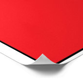 Canadese vlag poster (Hoek)