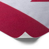 Canadese vlag. poster (Hoek)