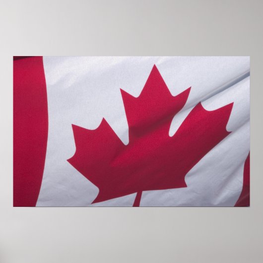 Canadese vlag. poster (Voorkant)