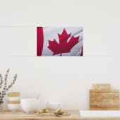 Canadese vlag. poster (Keuken)