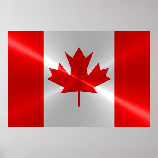 Canadese vlag poster (Voorkant)