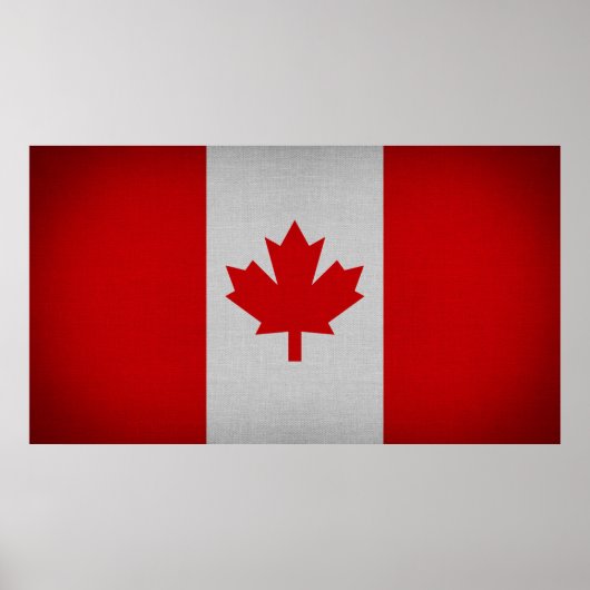 Canadese vlag poster (Voorkant)