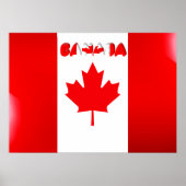 Canadese vlag poster (Voorkant)