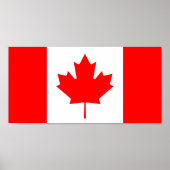 Canadese vlag poster (Voorkant)