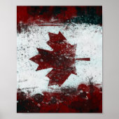 Canadese vlag poster (Voorkant)