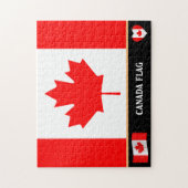 Canadese Vlag puzzel, Canadees land / Canada Legpuzzel (Verticaal)
