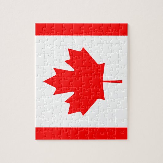 Canadese vlag Puzzel Legpuzzel (Verticaal)