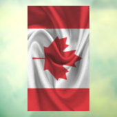 Canadese vlag raamsticker (Vel 3)