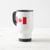 Canadese vlag reisbeker (Voorkant links)