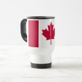 Canadese vlag reisbeker (Voorkant links)