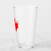 Canadese Vlag Rode Esblad Glas (Links)