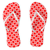 Canadese vlag rode maple leaf print Canada Day Teenslippers (Voetbed)
