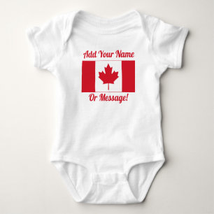 Canadese vlag romper