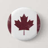  Canadese vlag Ronde Button 5,7 Cm (Voorkant)