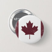  Canadese vlag Ronde Button 5,7 Cm (Voorkant /achterkant)