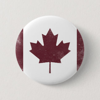  Canadese vlag Ronde Button 5,7 Cm