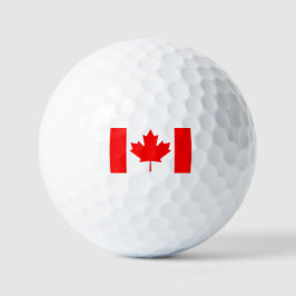 Canadese Vlag Rood Esdorblad Golfballen