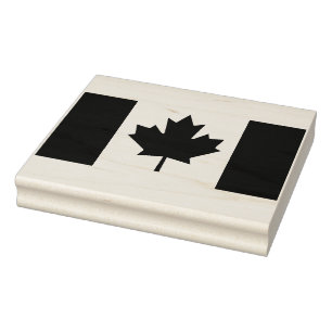 Canadese vlag Rubber Art Stempel