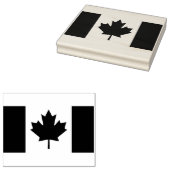 Canadese vlag Rubber Art Stempel (Gestempeld)