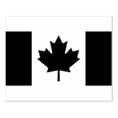 Canadese vlag Rubber Art Stempel (Afrduk)