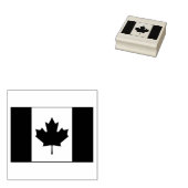 Canadese vlag rubberstempel (Gestempeld)