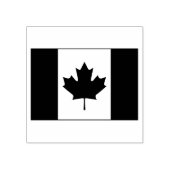 Canadese vlag rubberstempel (Afrduk)