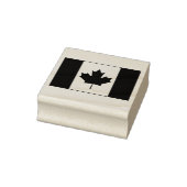 Canadese vlag rubberstempel (Stempel)