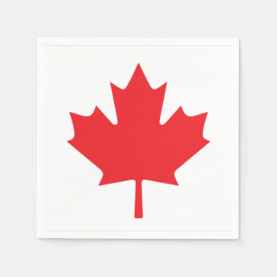 Canadese vlag servet