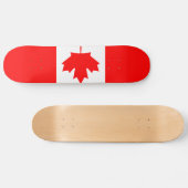 Canadese Vlag Skateboard (Horizontaal)