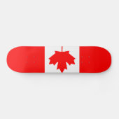 Canadese Vlag Skateboard (Horizontaal)