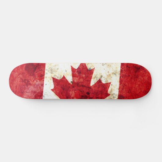 Canadese vlag skateboard (Horizontaal)