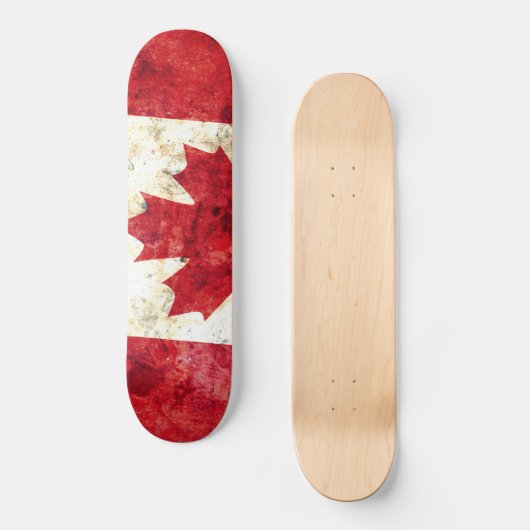 Canadese vlag skateboard (Voorkant)