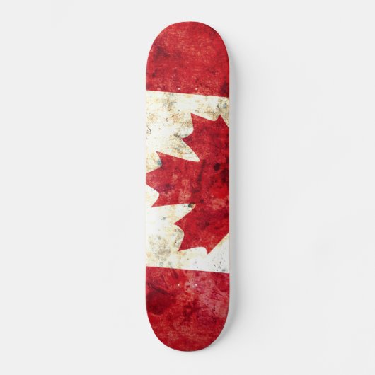 Canadese vlag skateboard (Voorkant)