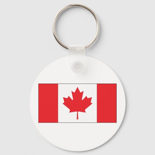 Canadese vlag sleutelhanger (Voorkant)