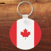 Canadese vlag sleutelhanger (Voorkant)
