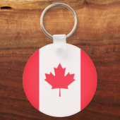 Canadese vlag sleutelhanger (Voorkant)