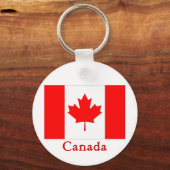 Canadese vlag sleutelhanger (Voorkant)