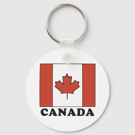 Canadese vlag sleutelhanger (Voorkant)
