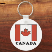 Canadese vlag sleutelhanger (Voorkant)