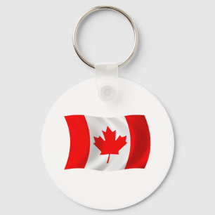 Canadese Vlag Sleutelhanger