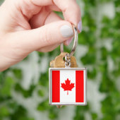 Canadese vlag sleutelhanger (Hand)