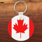 Canadese vlag sleutelhanger (Voorkant)